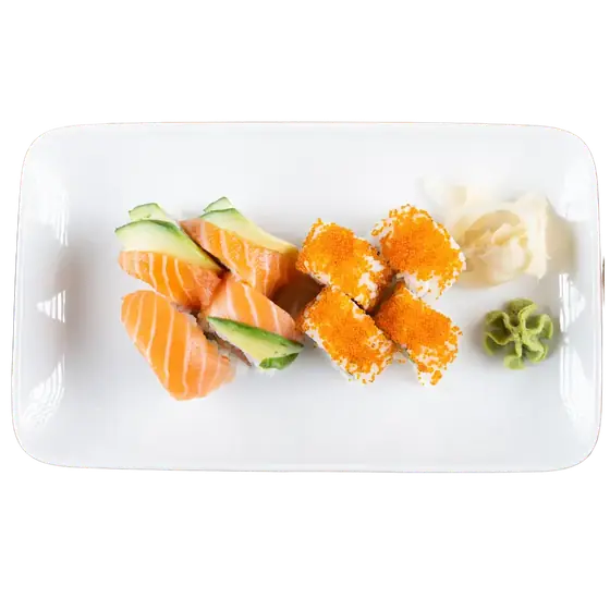 Roll – Lachs & Avocado bei Han Kitchen Zürich