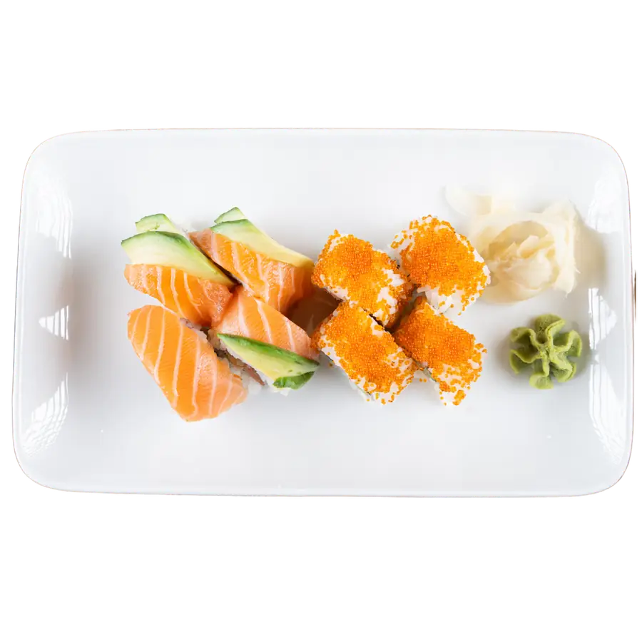 Roll – Lachs & Avocado bei Han Kitchen in Zürich-Oerlikon